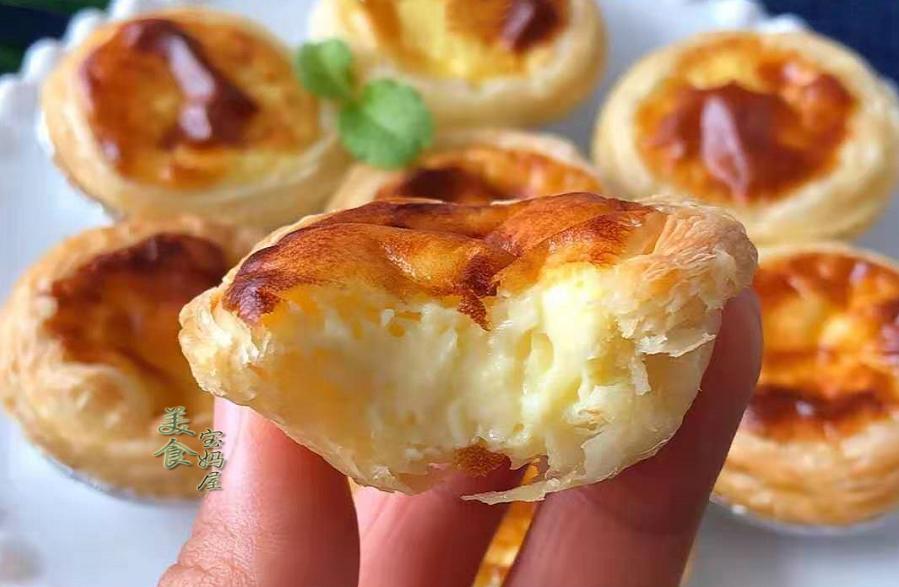 懒人蛋挞最简单做法电饭煲,港式蛋挞超爱吃的蛋挞简易版教程