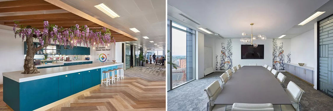 Interface英特飞办公室装修空间设计大改造