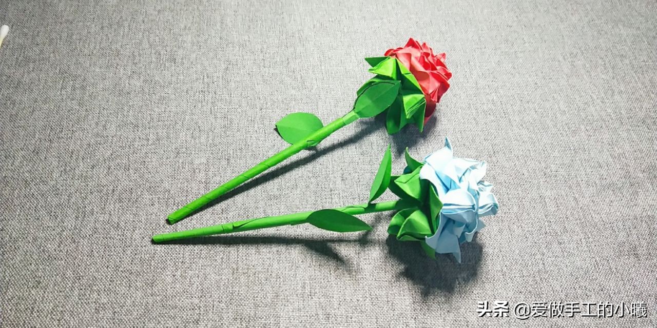 折纸王子折纸五瓣玫瑰花,玫瑰花折纸教程图解千纸鹤