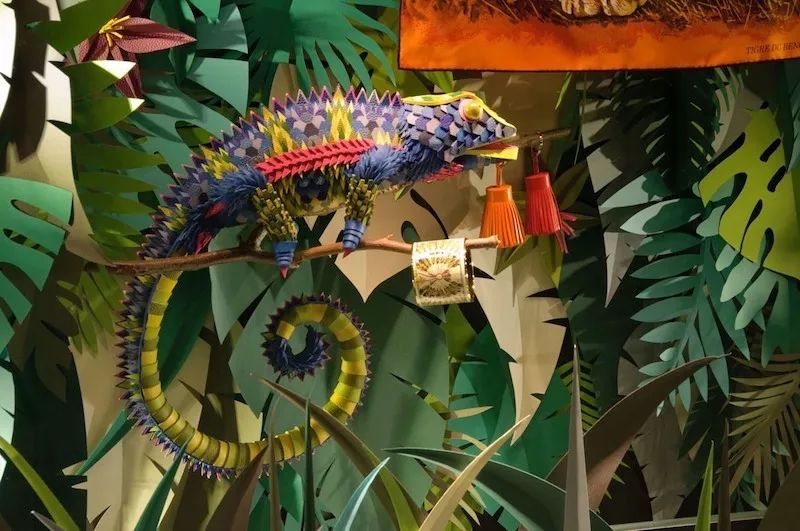 爱马仕橱窗展示设计手绘图,爱马仕2023橱窗设计最新款