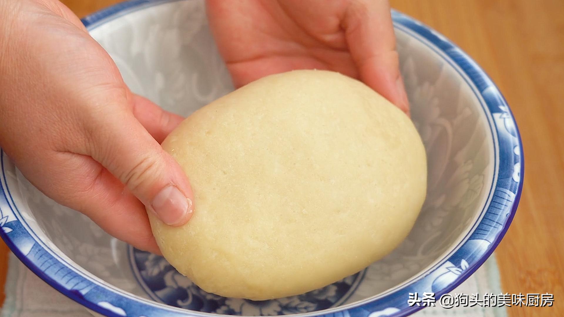 不用烤箱酥皮绿豆饼简易版,又酥又不油的绿豆饼