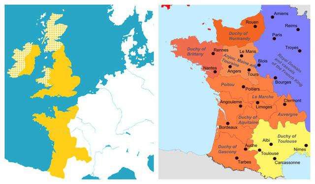 历史上英法两国的恩怨,热心的联姻