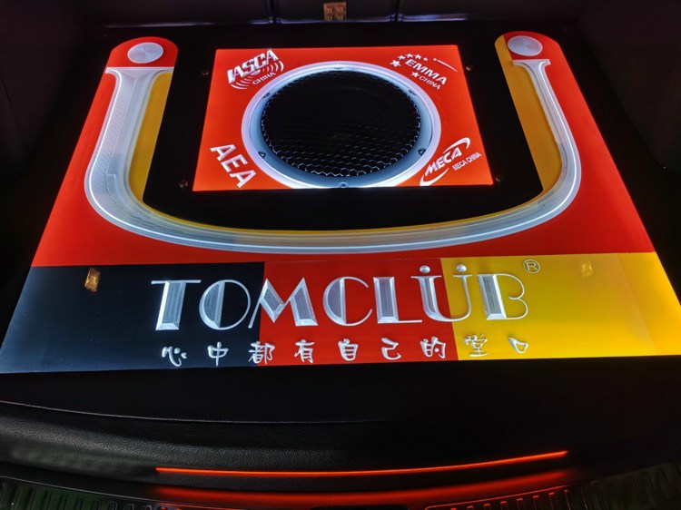 保时捷卡宴音响效果dj,保时捷卡宴音响升级案例