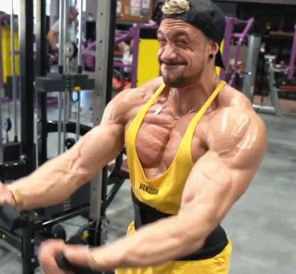 体脂率20%的身材男人,体脂率6%肌肉男