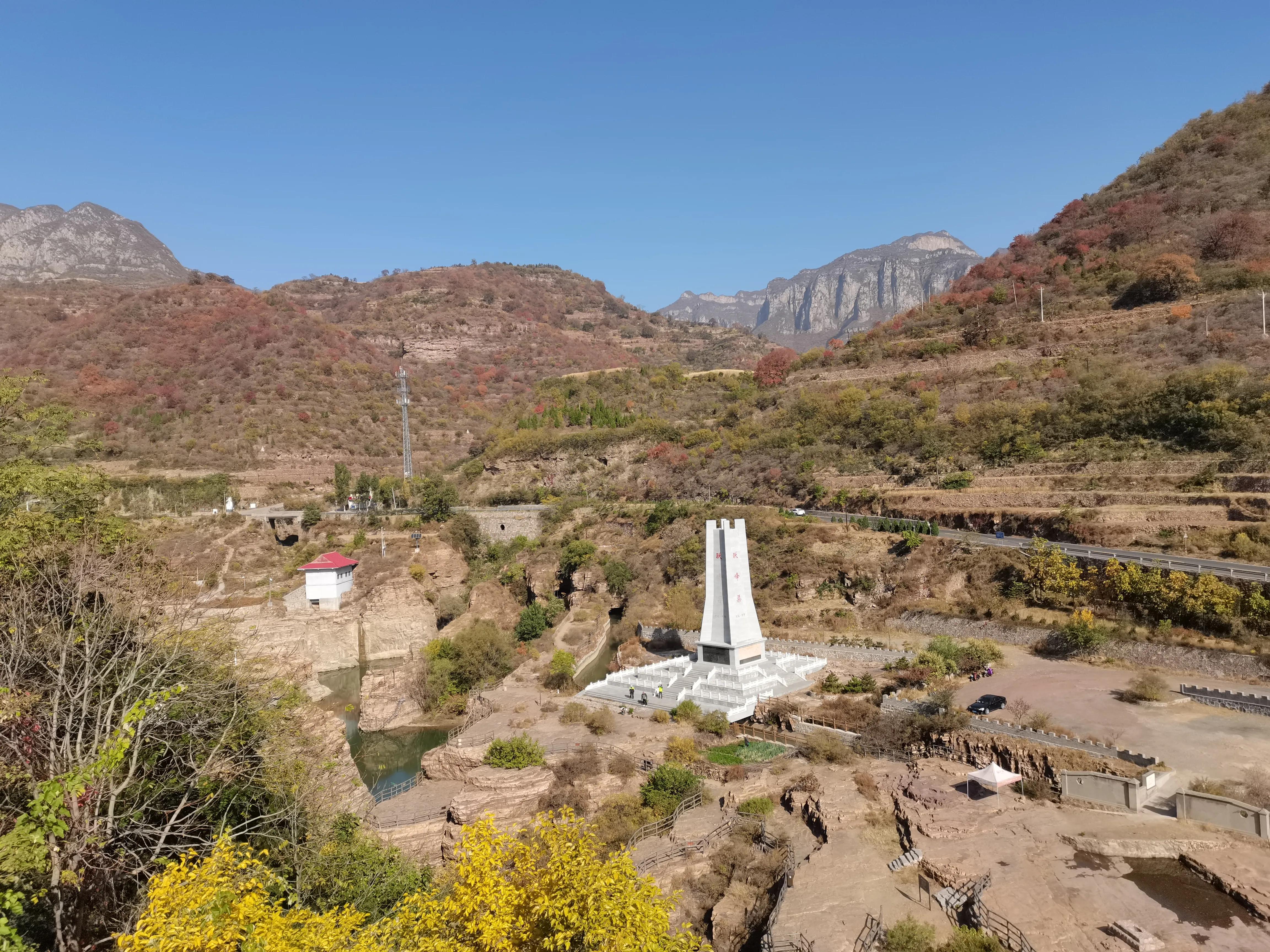 林州红旗渠源头风景,红旗渠图片大全风景