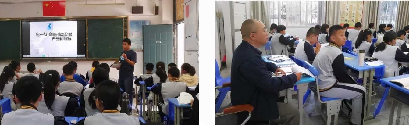 立足校情深入课堂教学视导助力发展——县教师进修校到侨中开展教学视导