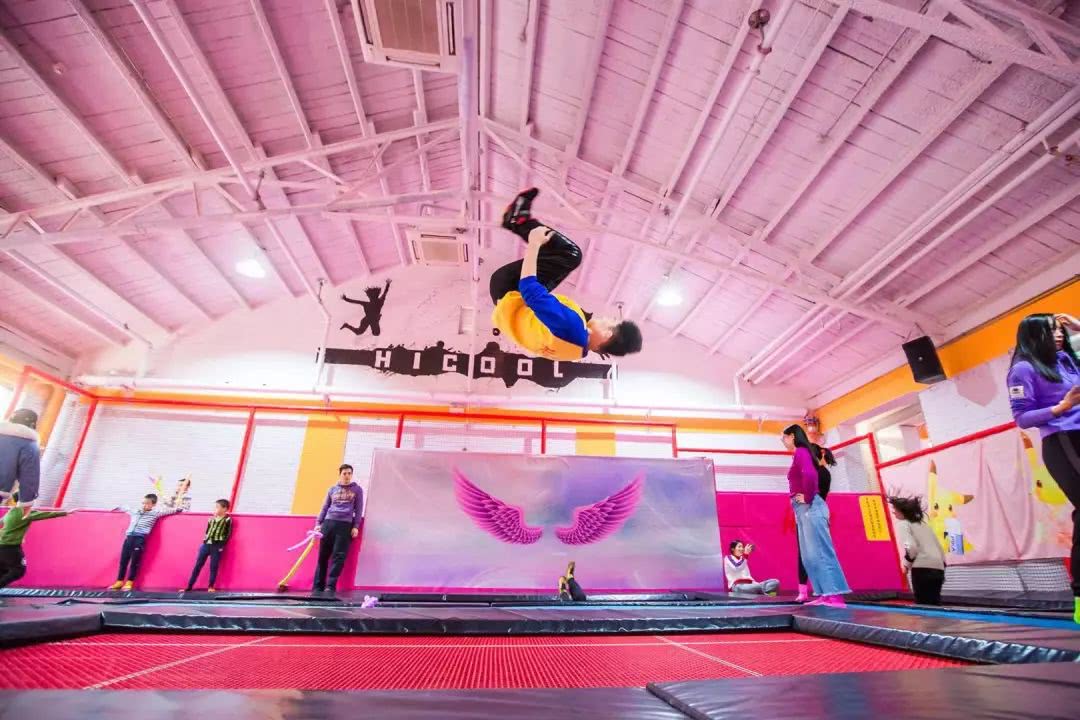 北京hicool嗨酷蹦床公园攻略,北卡hicool蹦床