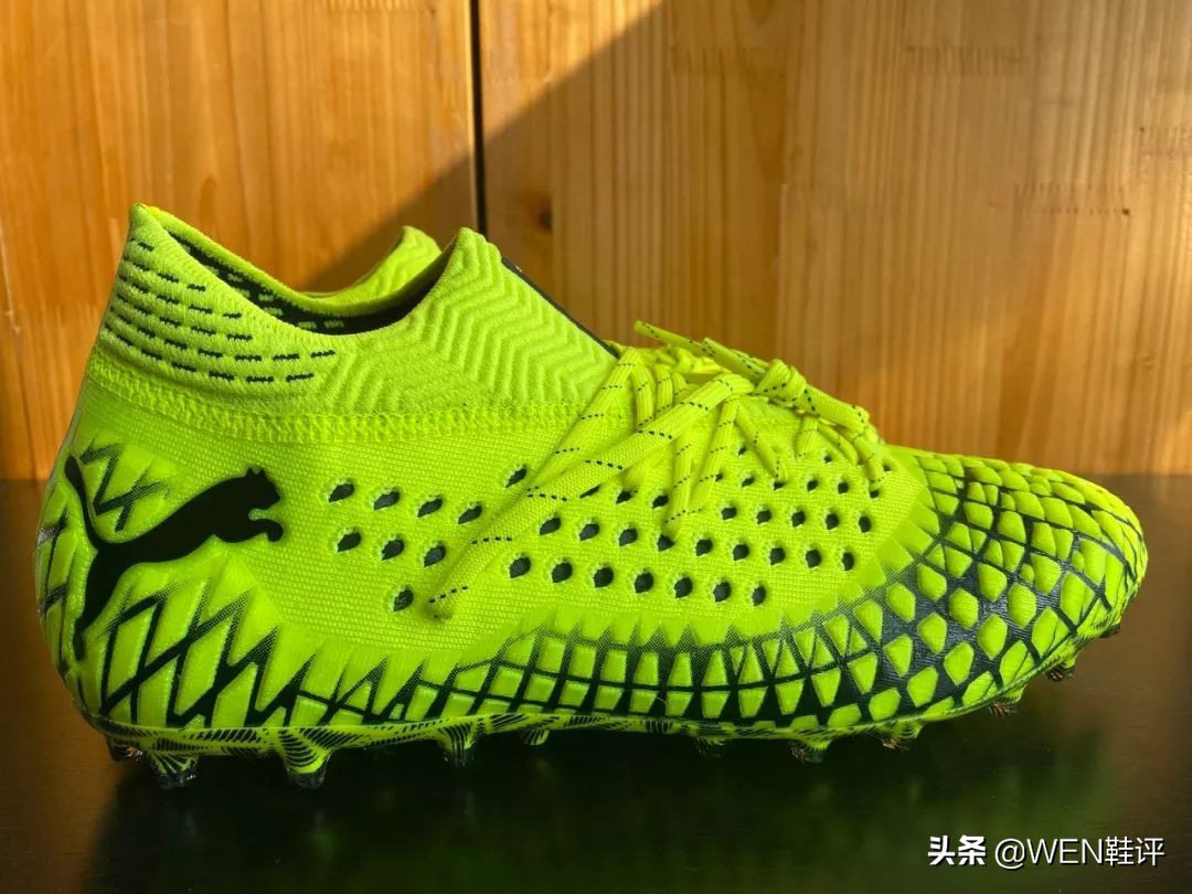 pumafuture绿色上脚体验,pumafuturez4.1足球鞋测评