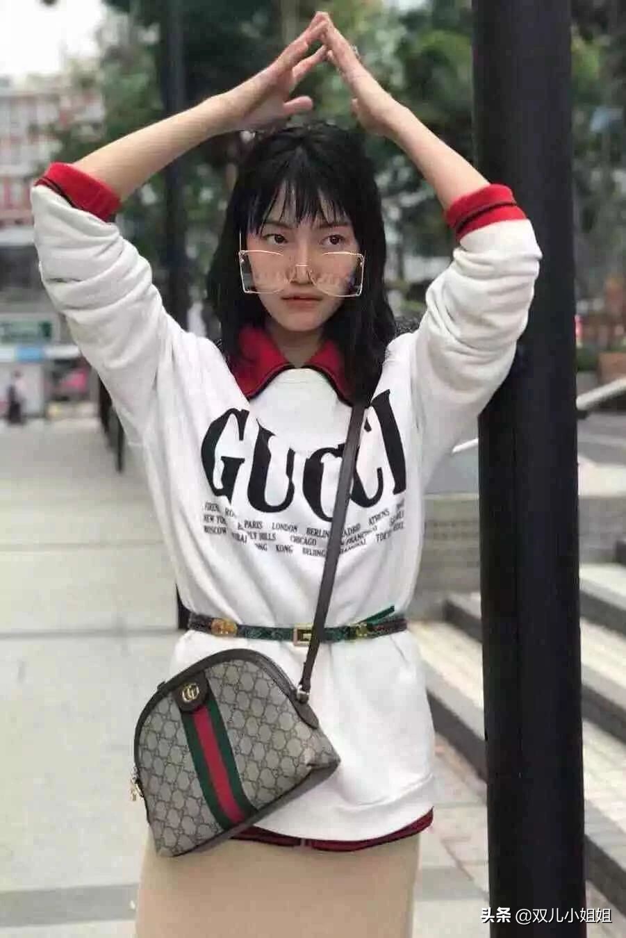 宽松版女款卫衣时尚款,秋冬时尚宽松卫衣冬