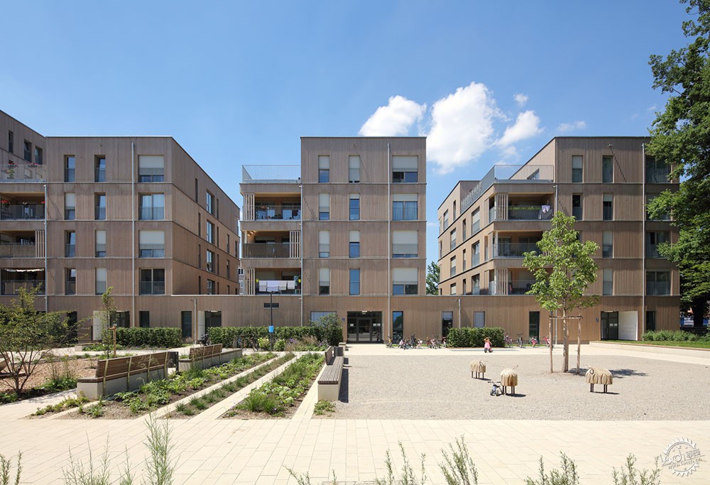 复合材料住宅综合体|Prinz-Eugen-Park住宅