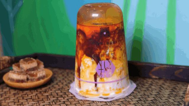 经典奶茶黑糖奶茶,好喝好看的黑糖奶茶