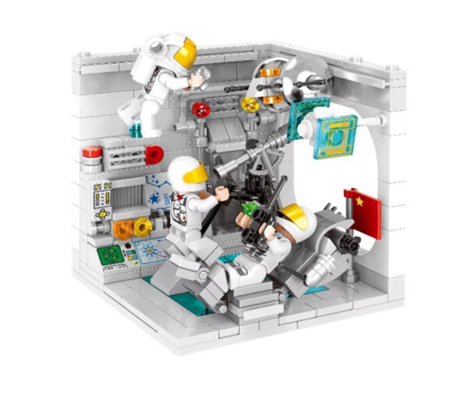 乐高新手拼搭700多颗粒的积木,乐高大块积木拼搭