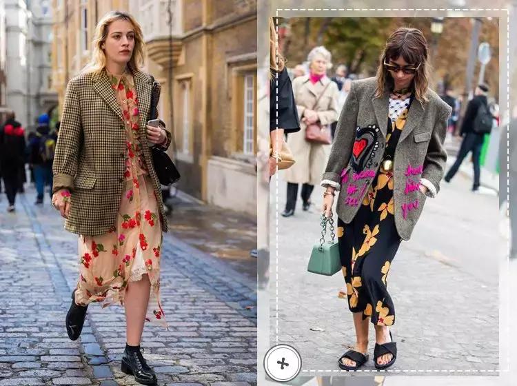 早春绝美穿搭中长款外套,开春必备外套推荐潮