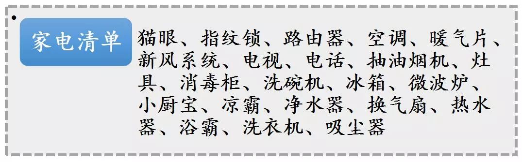 新房装修主材清单大全,新房子装修材料推荐