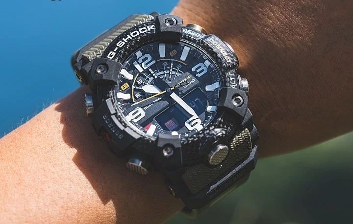 casio卡西欧手表男黑金gshock讲解,卡西欧gg-b100蓝牙连接都能做什么