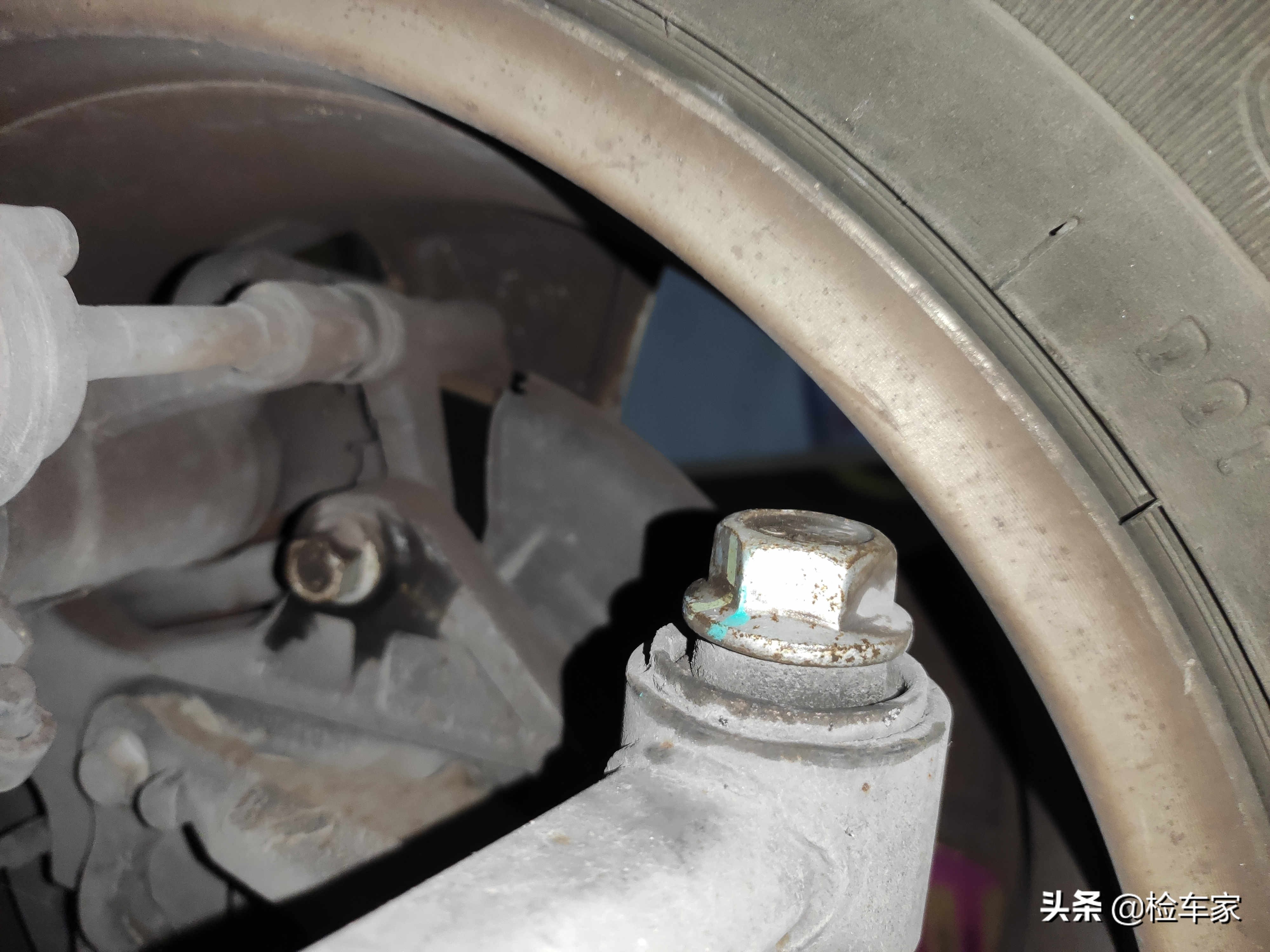 东北客户异地委托检测别克英朗，车尾焊接不敢买，客户：怕冻掉了