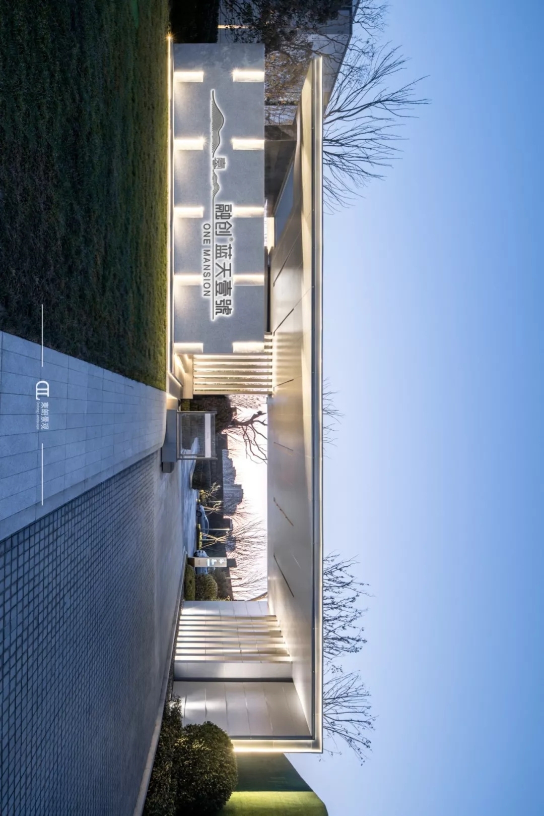 小区大门入口设计二（现代大气简约·新亚洲风格）