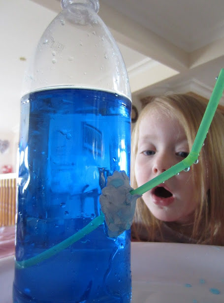 瓶子气球科学小实验,气球和瓶子可以做什么实验