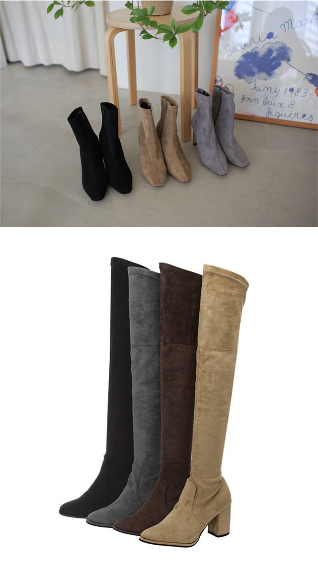 冬天靴子买白色好看还是黑色,冬天靴子女款2022款网红款