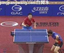 乒乓球反手拧拉的重心在哪条腿,乒乓球拧拉侧下旋球的教学视频