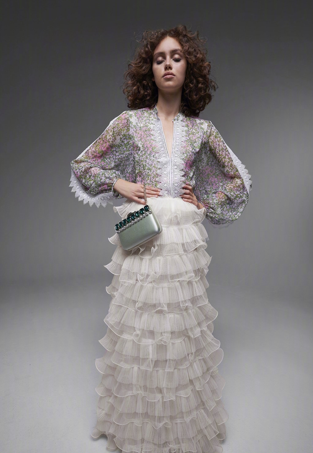 碎花雪纺连衣裙秋冬气质搭配,雪纺连衣裙子夏季穿搭