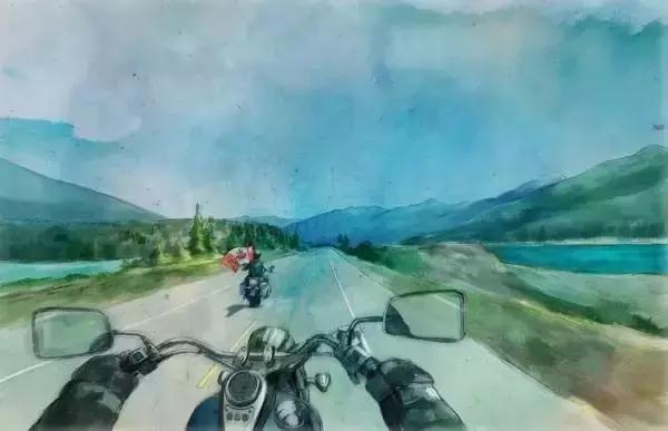 水彩大神之作,国外大师水彩值得一看