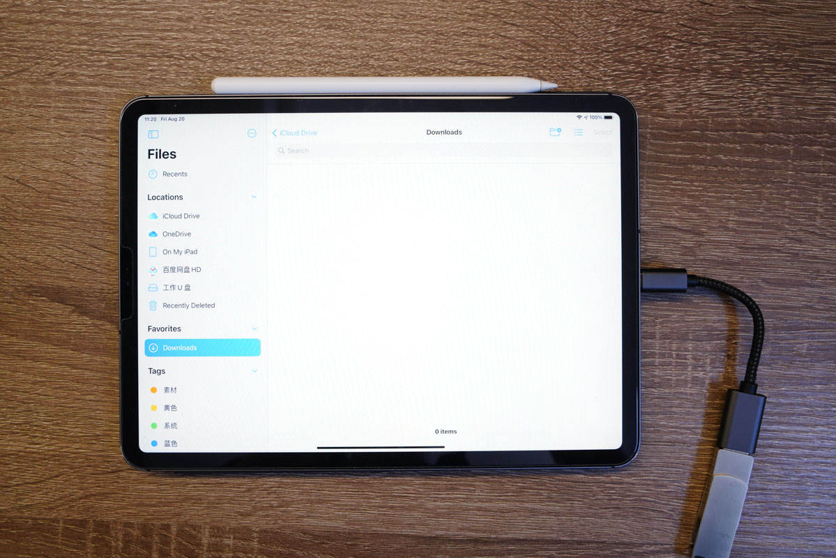 让USB-A的硬盘连接Mac电脑,uniCtoA转换器开箱体验
