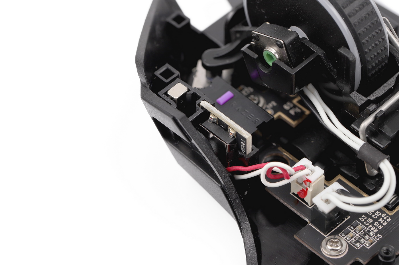 雷蛇巴塞利斯蛇终极版鼠标防滑贴,雷蛇巴塞利斯蛇v3鼠标拆解