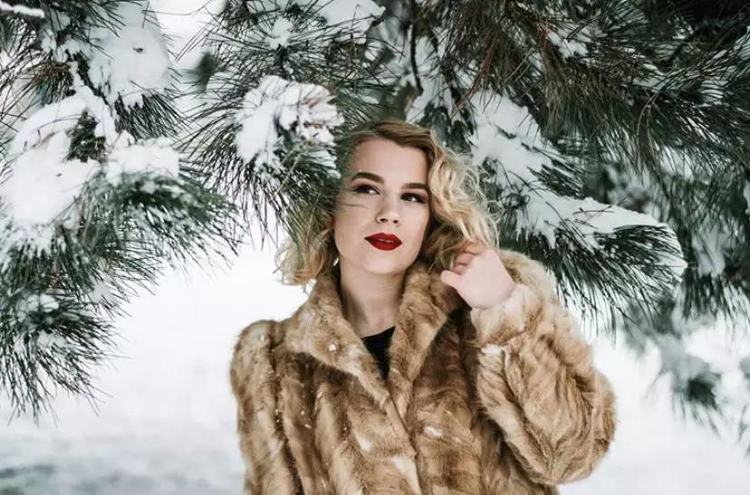 皮草穿搭博主推荐,欧美博主秋冬皮草穿搭