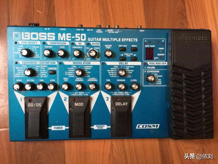 bossme50效果器评测,boss吉他效果器怎么用