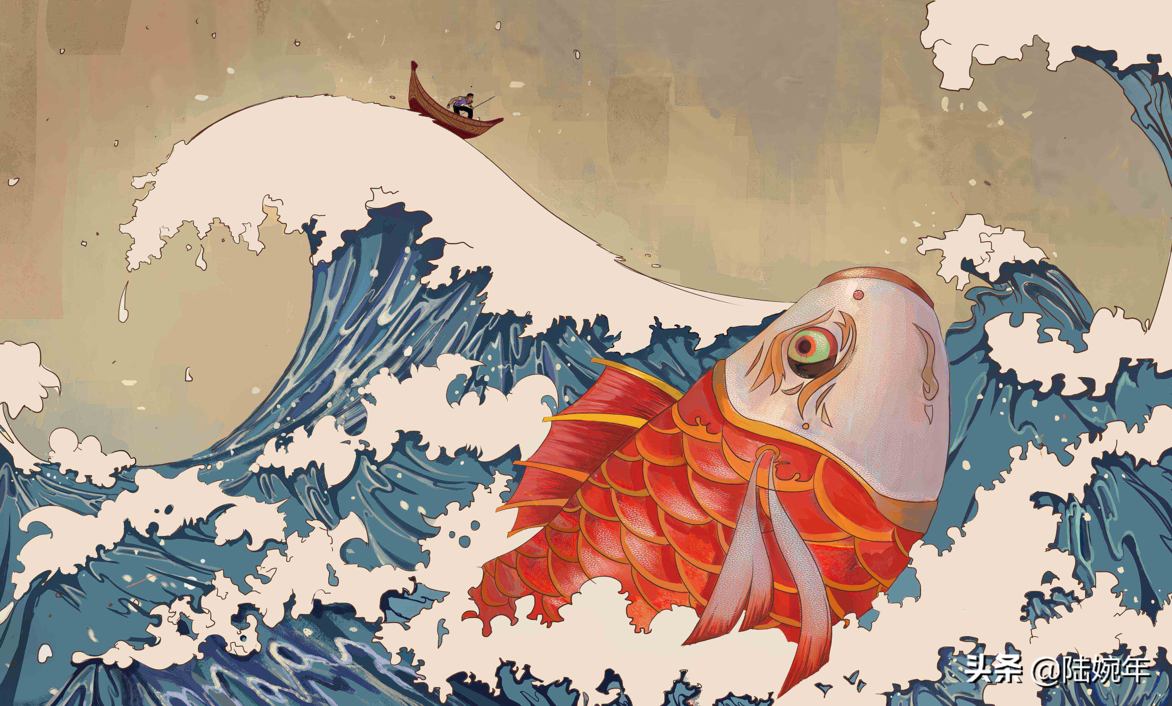 美国商人和渔夫,墨西哥渔民生活视频