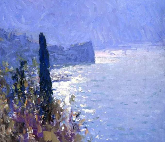 中俄友好美术作品,俄罗斯画家的油画艺术美到极致