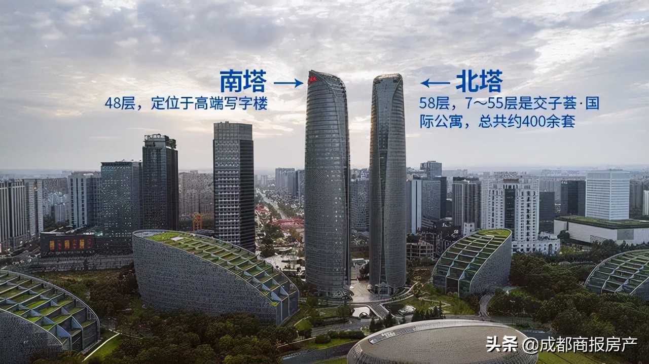 成都金融城双塔内部,成都金融城短租公寓