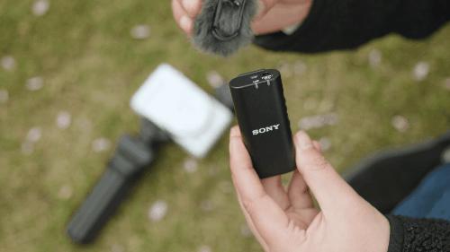 索尼手机专用无线领夹麦克风,索尼麦克风领夹麦