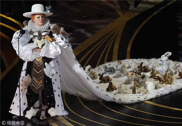 Gaga女神致敬赫本海王又戴粉嫩发箍今年奥斯卡看点有点多