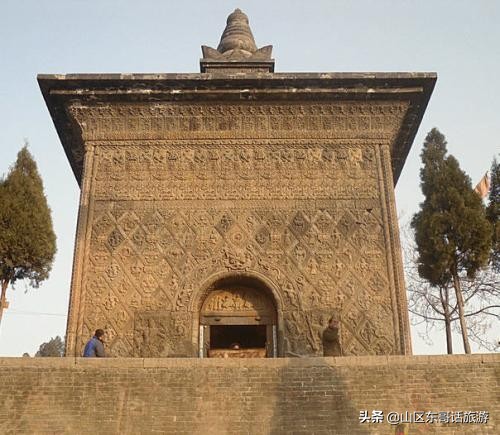 安阳中华第一塔,安阳天下第一塔修定寺