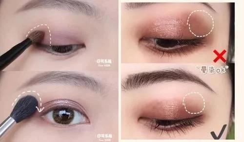 眼妆教程干净高级初学者巨简单,眼妆教程淡眼妆