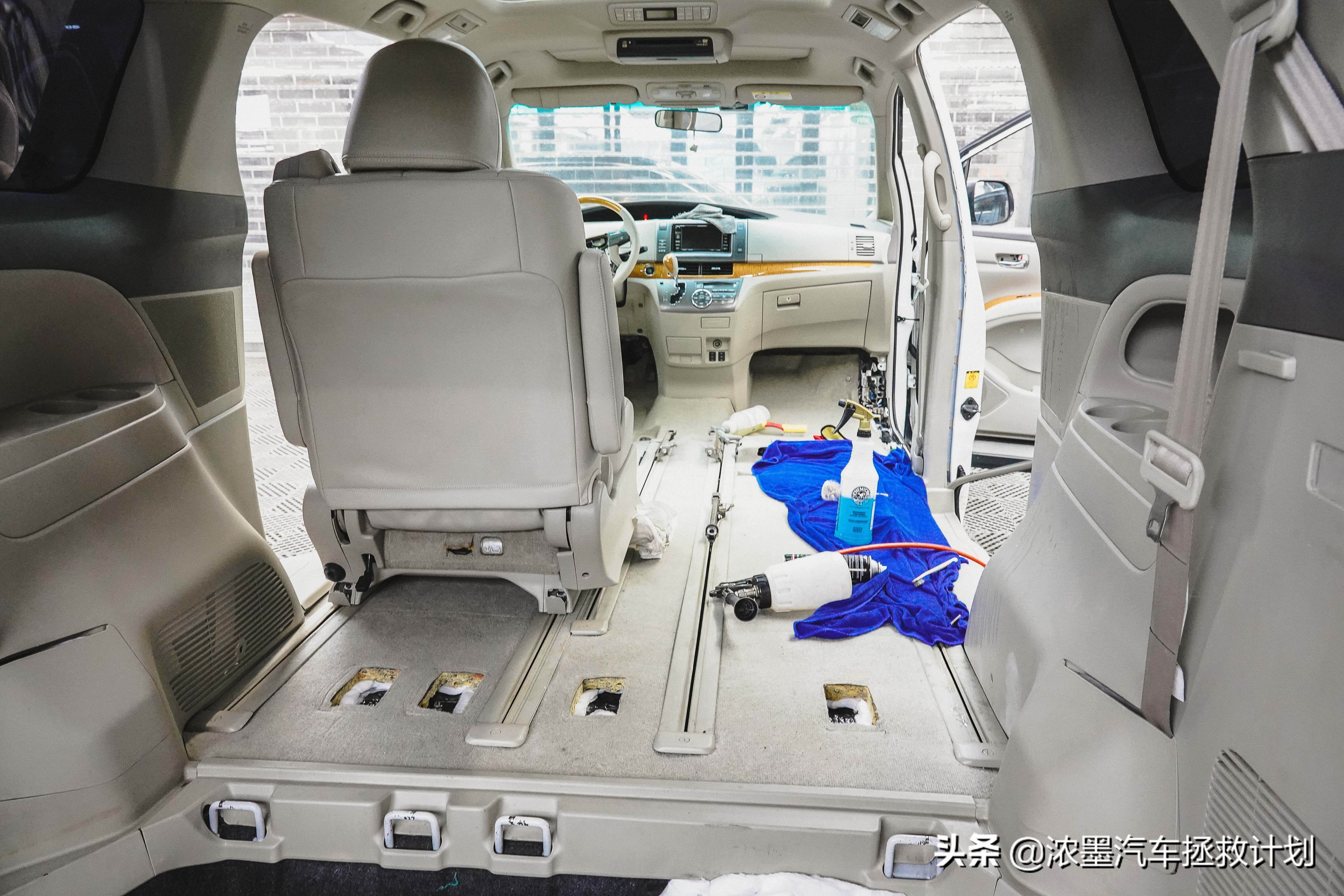 周到车管家,经典老车丰田普瑞维亚翻新整备