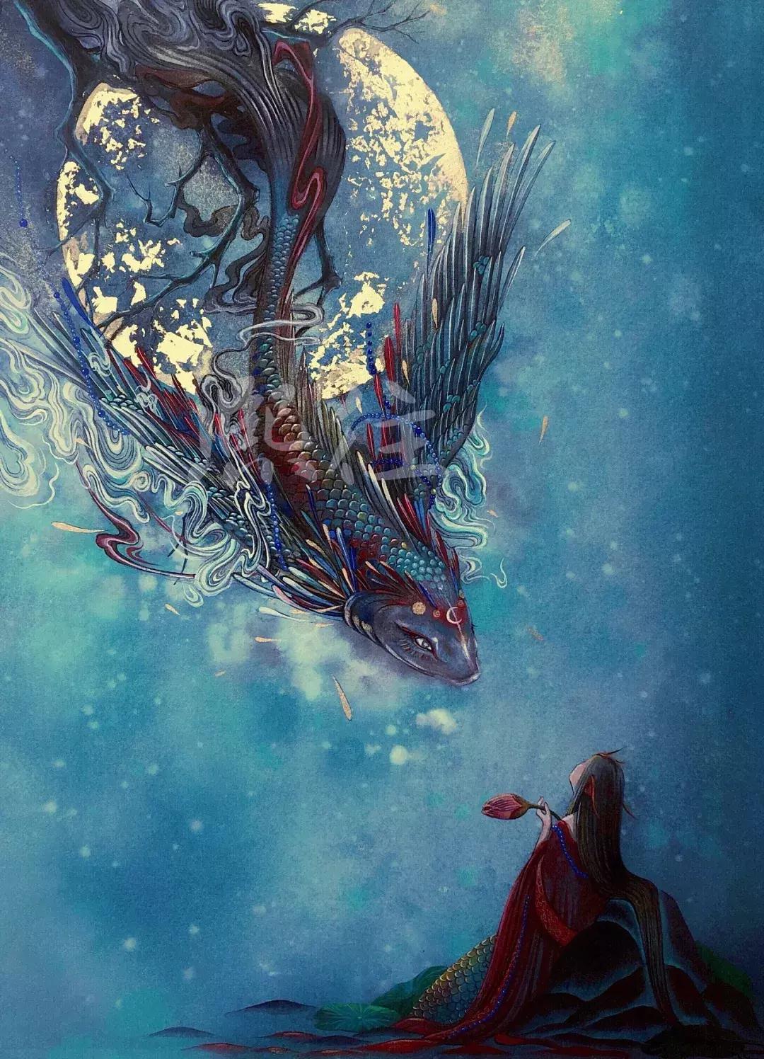 古风绘画线描,100张绝美古风女线描手绘