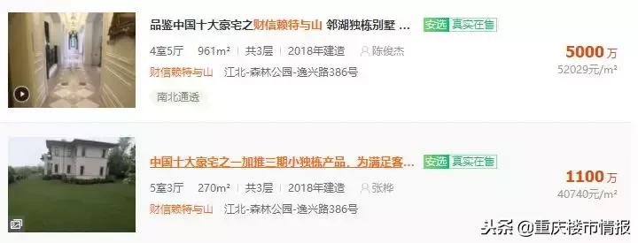 重庆总价最贵的房子,重庆最贵的房子商品房