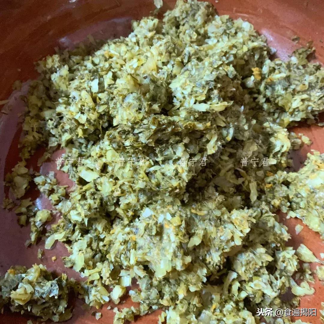 正宗的广东橄榄菜的制作,潮汕橄榄菜制作过程曝光