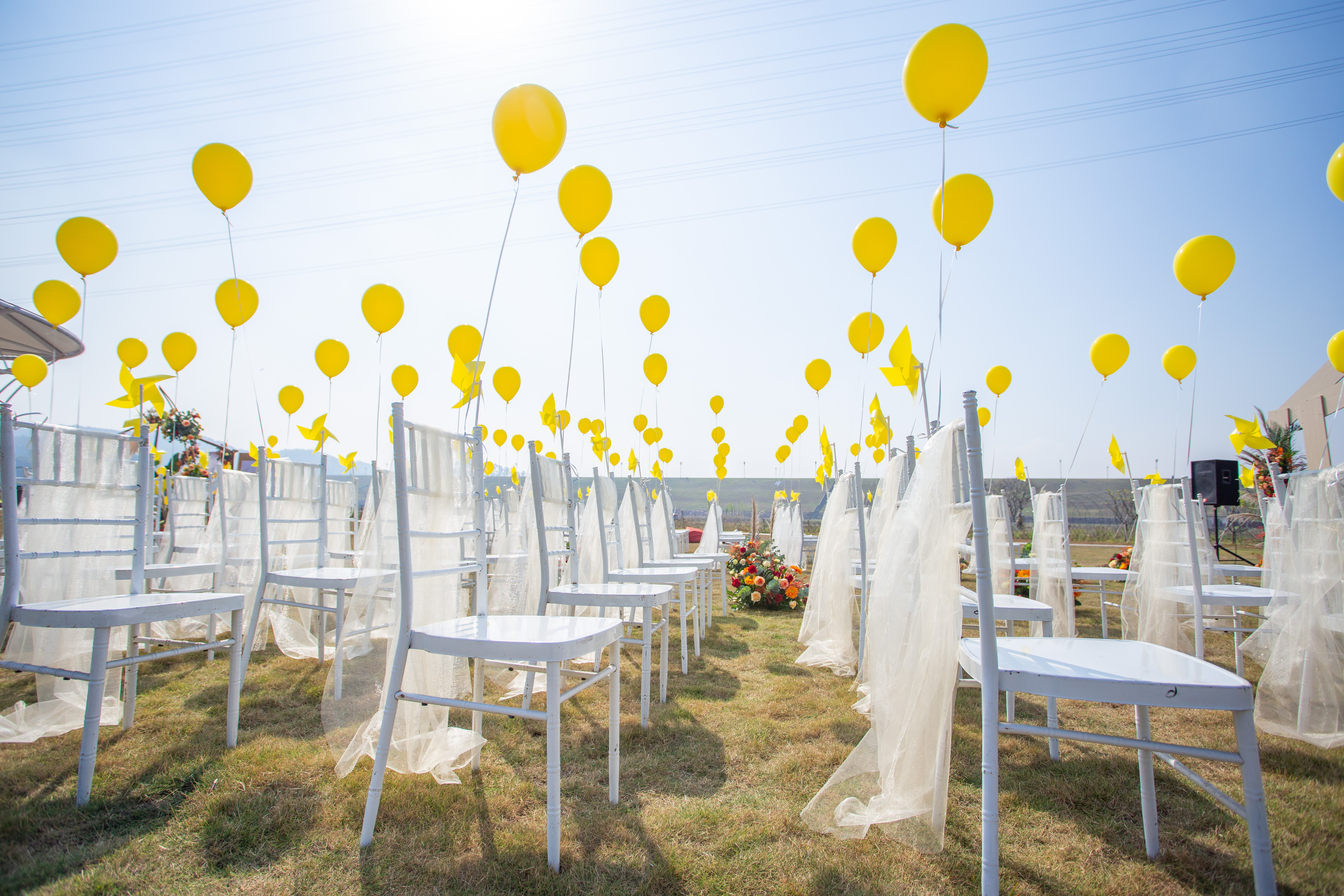 东莞草坪婚礼,户外婚礼真实现场