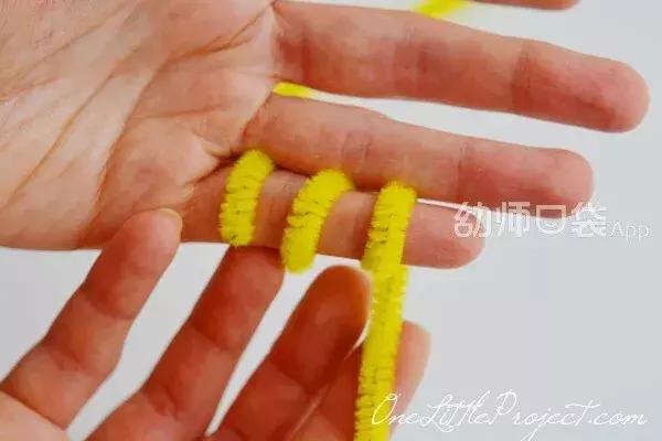 幼儿园用扭扭棒制作竹节虫,扭扭棒幼儿园简单玩法