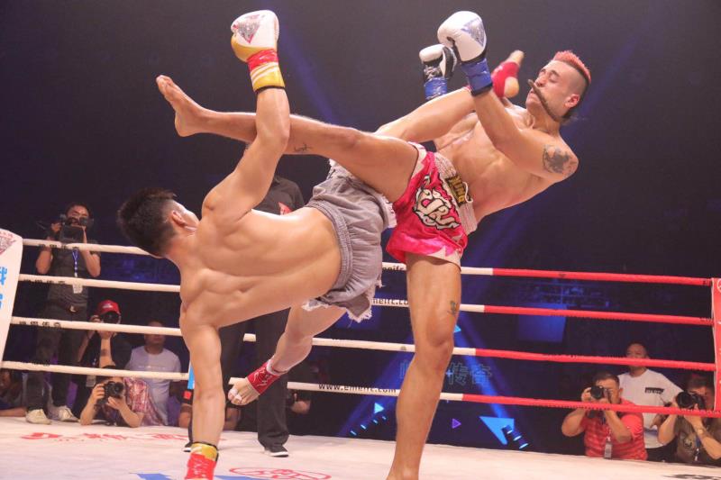 中国泰拳第一人韩飞龙,蒲东东vs韩飞龙