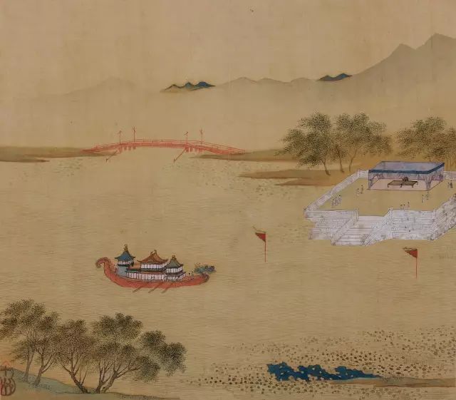 仇英书画作品欣赏,仇英书法欣赏真迹