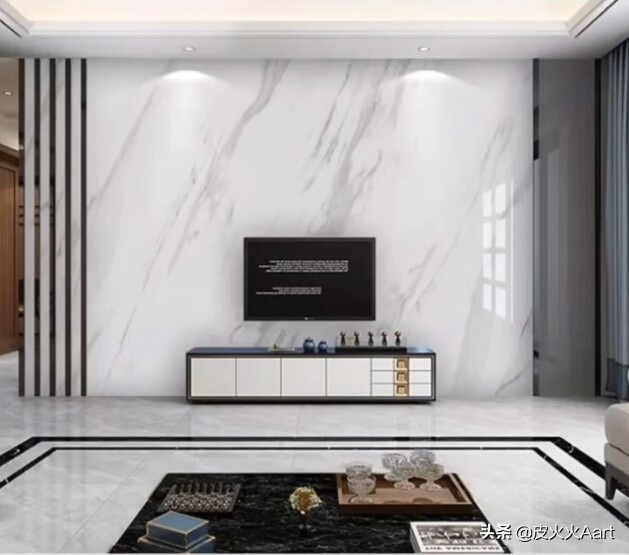 没有豪华的装修却有很美的背景墙,复式背景墙怎么装修才高档