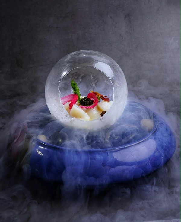 曼谷米其林分子料理,米其林分子料理凉菜