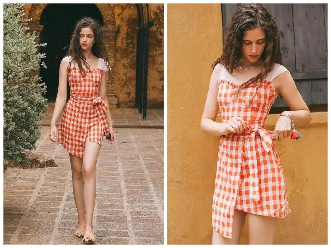 彩虹裙宣美同款,lisa时尚撞衫