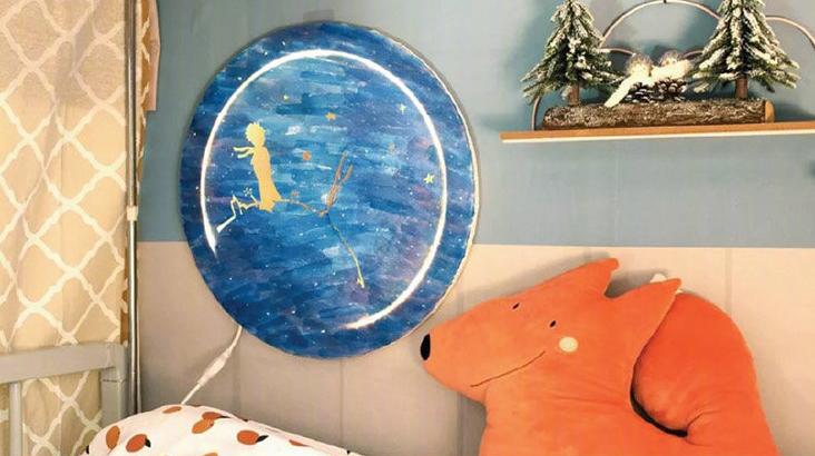 寝室里的电影配色，这设计堪称教科书，住这样的寝室再也不想家了