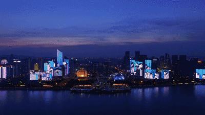 钱江新城灯光秀明星,杭州钱江新城灯光秀上过的明星